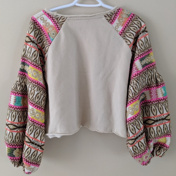 Free People - cropped sweater - Picture 5 of 8